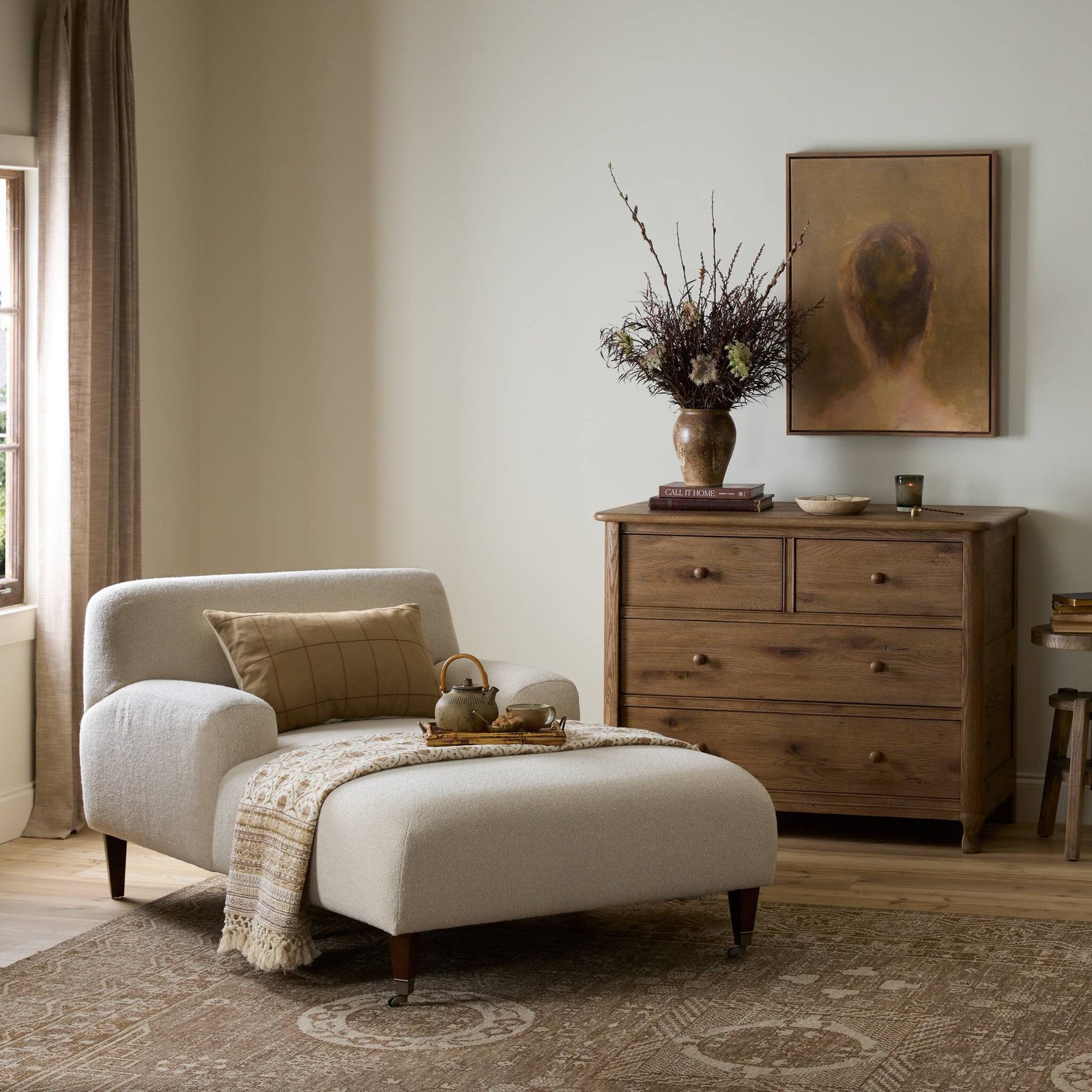 Four Hands - Kent Chaise Lounge - 247096-002 | American Home Furniture