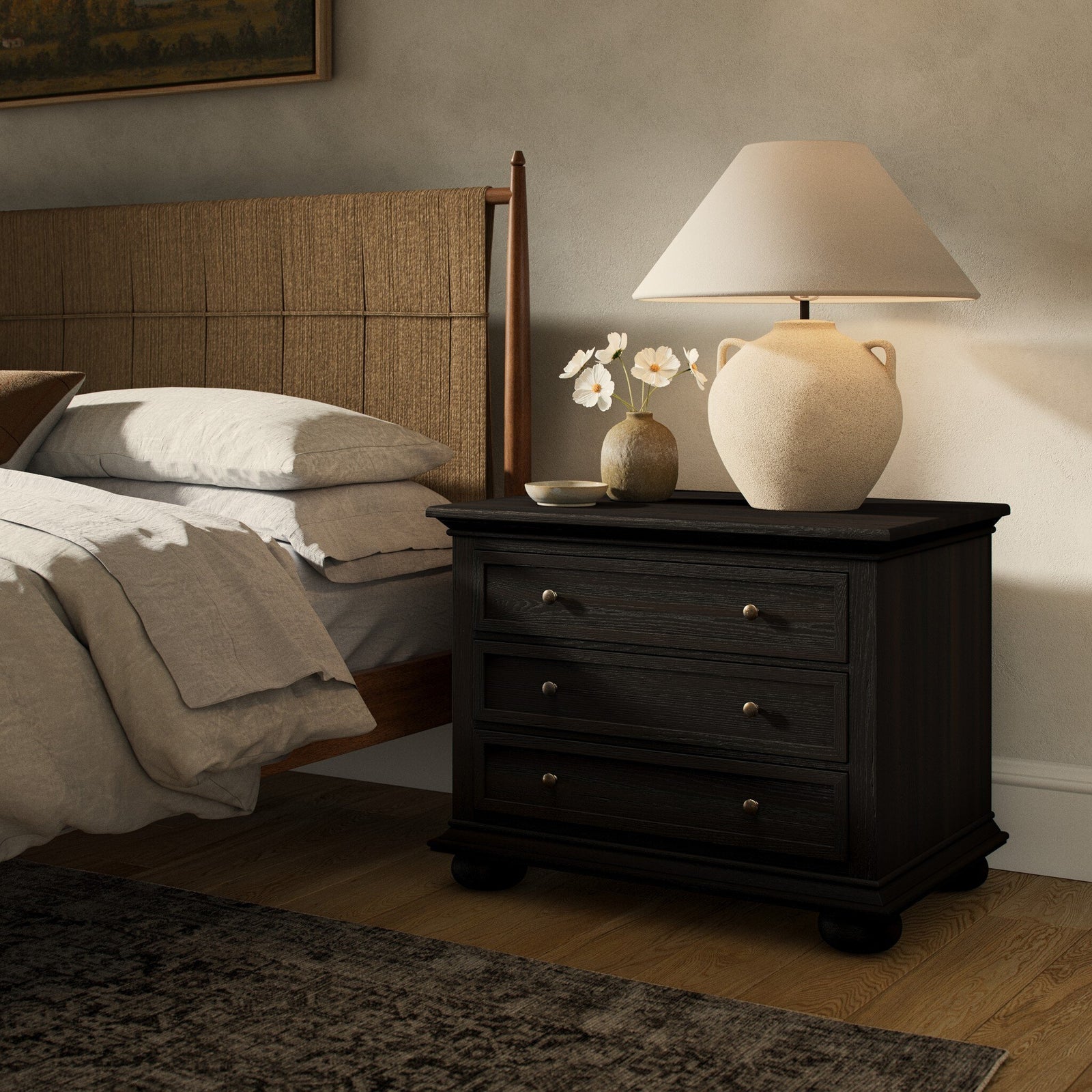 Four Hands - Geoffrey Nightstand - 247162-002 | American Home Furniture