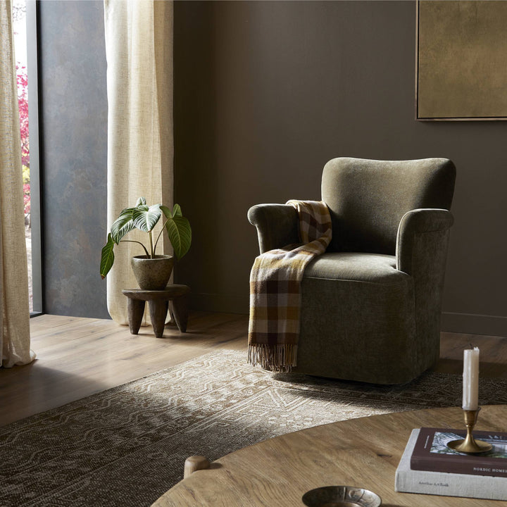 Four Hands - Camellia Swivel Chair - 247277-001 | American Home Furniture