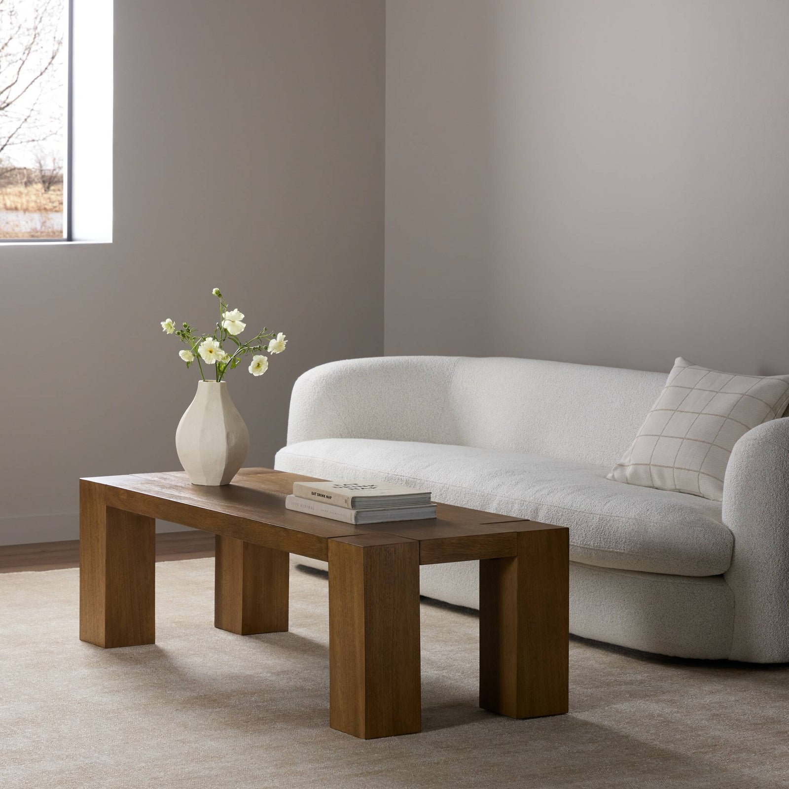 Four Hands - Emeli Rectangular Coffee Table - 247530-001 | American Home Furniture