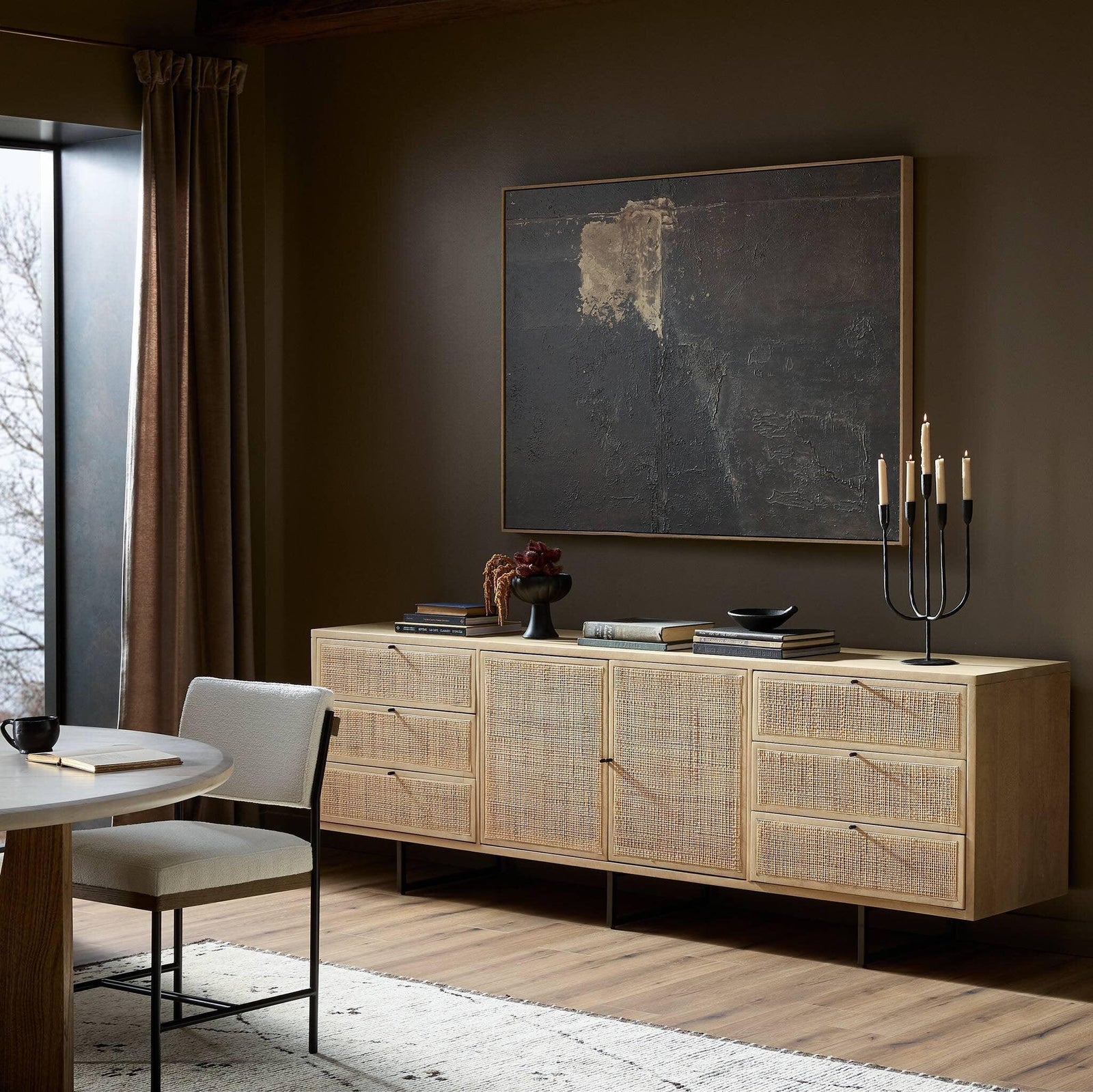 Four Hands - Carmel Sideboard 96" - 247672-001 | American Home Furniture