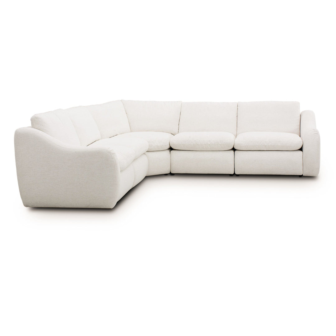 Four Hands - Crawford Power Recliner 5Pc Sectional Sofa - 247731-003 | American Home Furniture