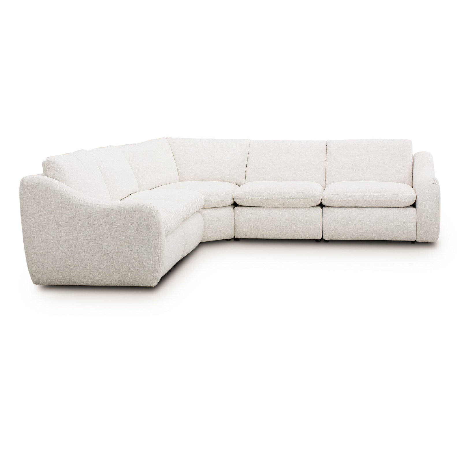 Four Hands - Crawford Power Recliner 5Pc Sectional Sofa - 247731-003 | American Home Furniture