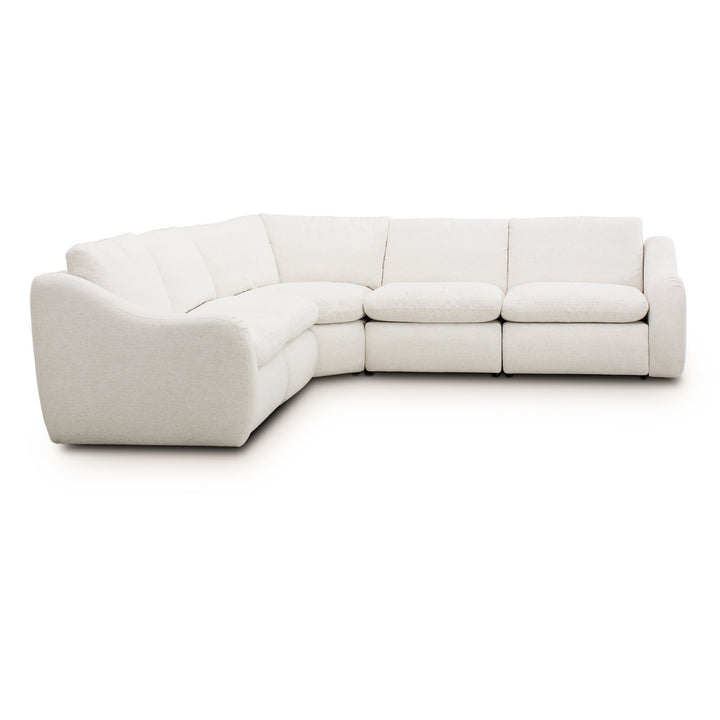 Four Hands - Crawford Power Recliner 5Pc Sectional Sofa - 247731-003 | American Home Furniture