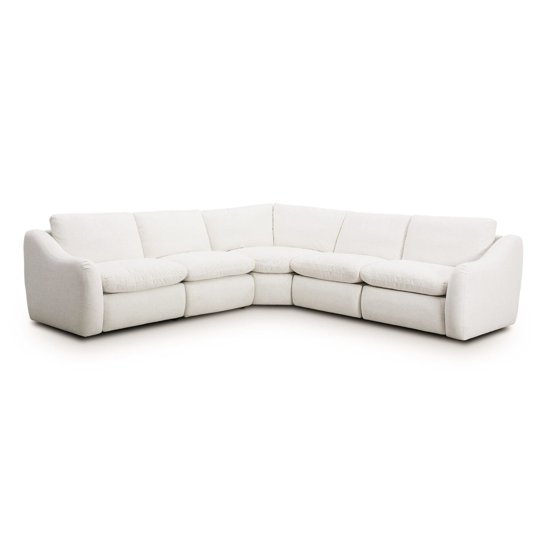 Four Hands - Crawford Power Recliner 5Pc Sectional Sofa - 247731-003 | American Home Furniture