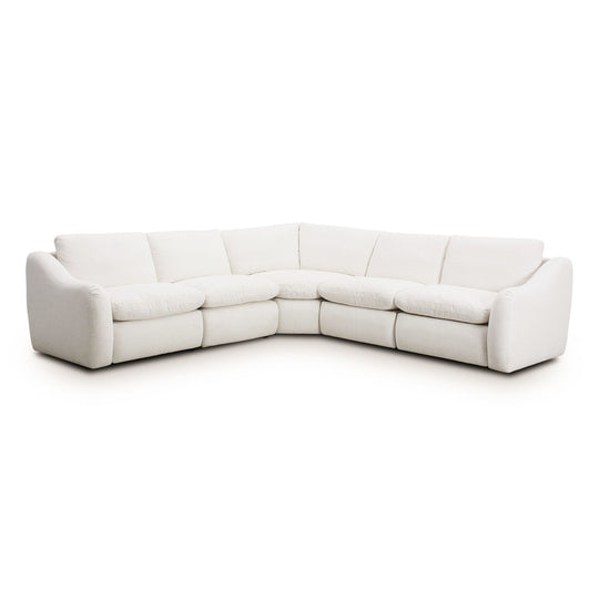 Four Hands - Crawford Power Recliner 5Pc Sectional Sofa - 247731-003 | American Home Furniture