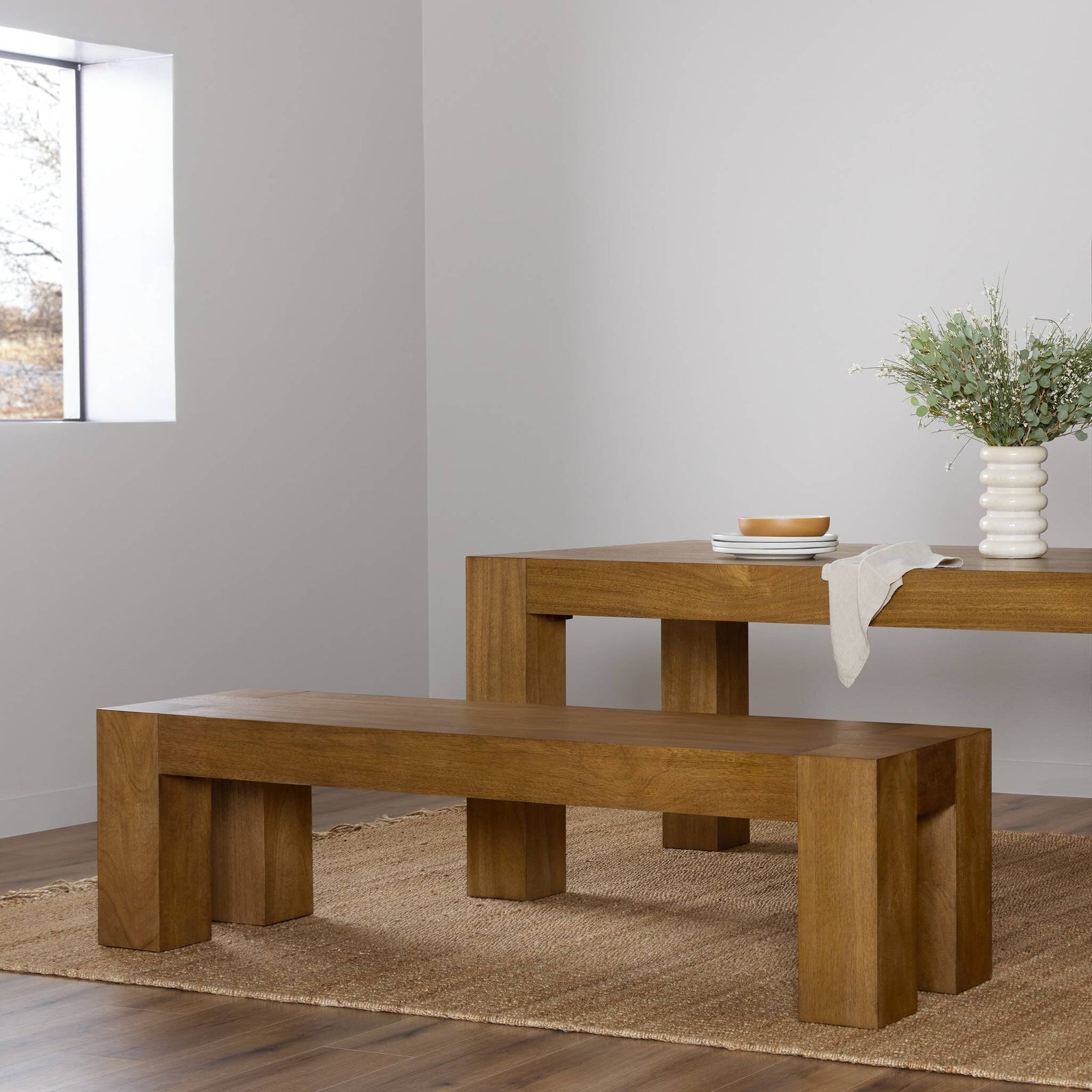 Four Hands - Emeli Dining Bench 70" - 247858-001 | American Home Furniture