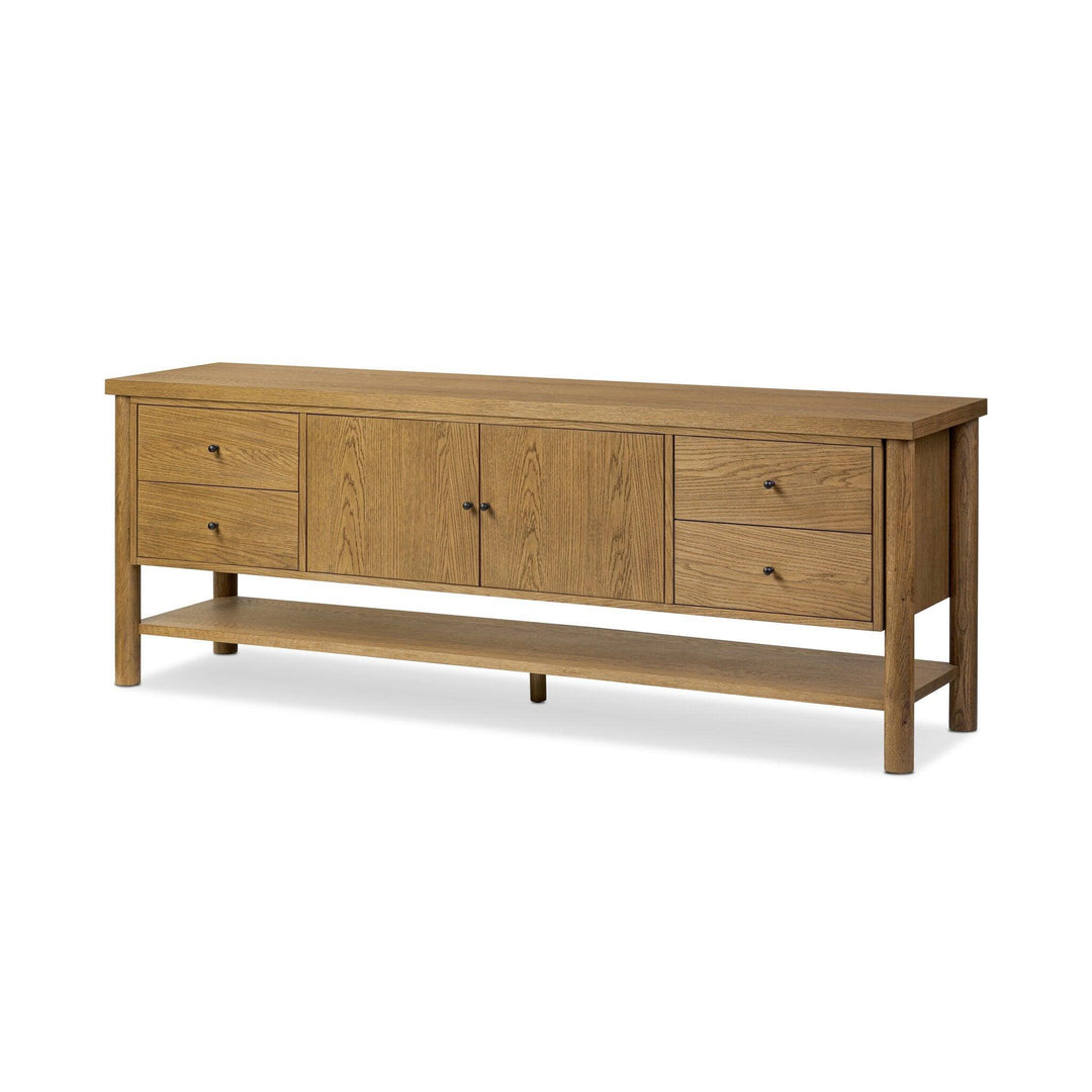 Roark Media Console - AmericanHomeFurniture