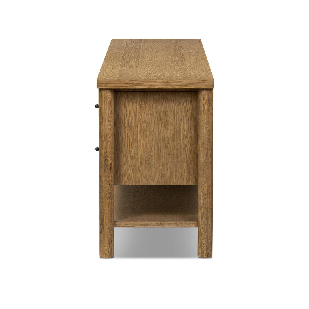 Roark Media Console - AmericanHomeFurniture