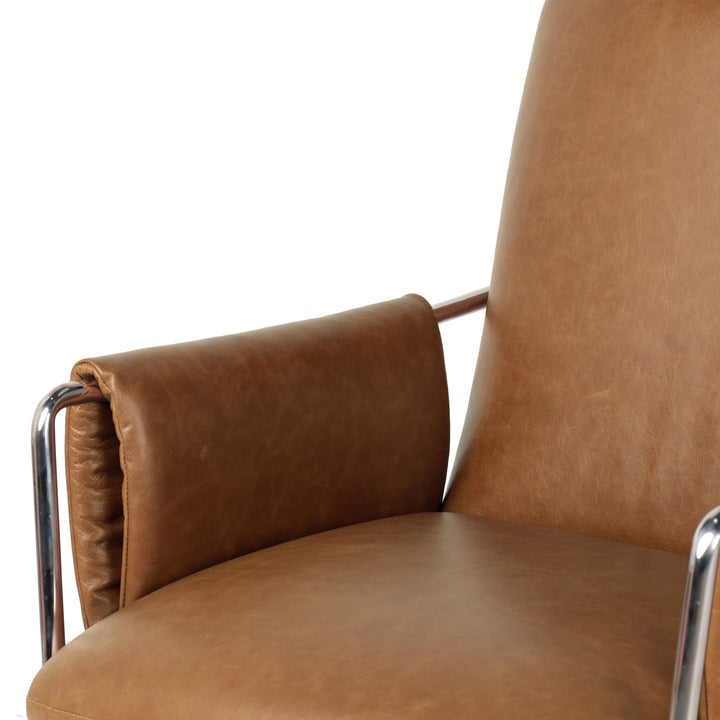 Four Hands - Sherman Lowback Desk Chair - 247899-001 | American Home Furniture