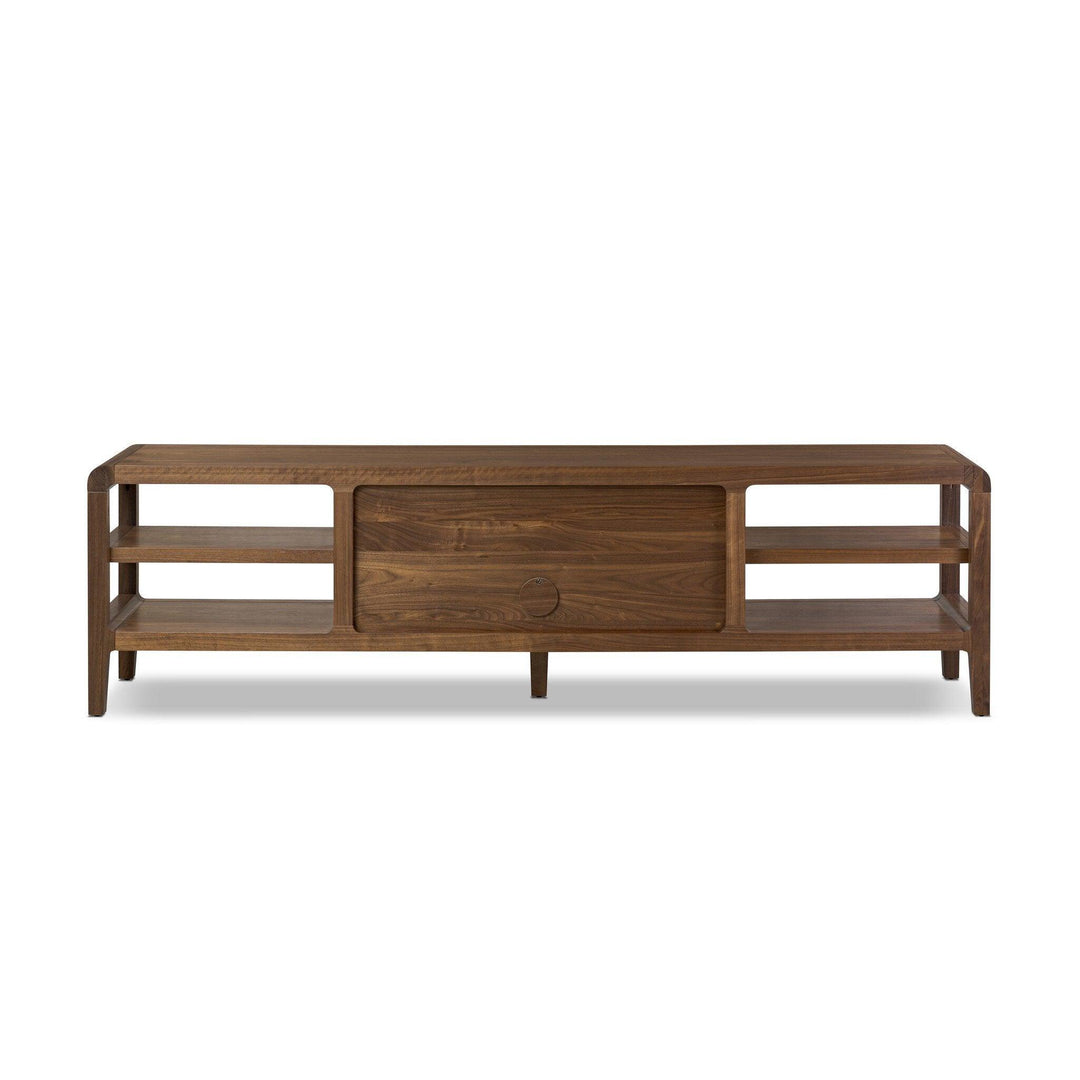 Hawkes Media Console - AmericanHomeFurniture