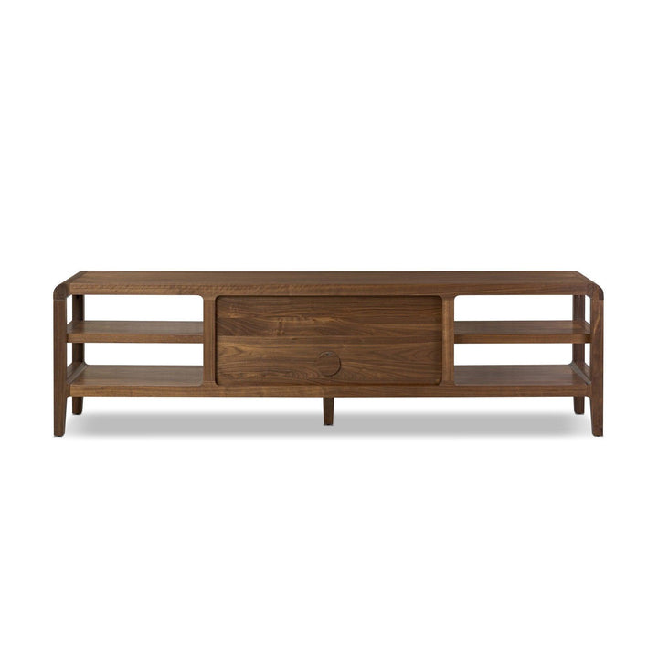 Hawkes Media Console - AmericanHomeFurniture