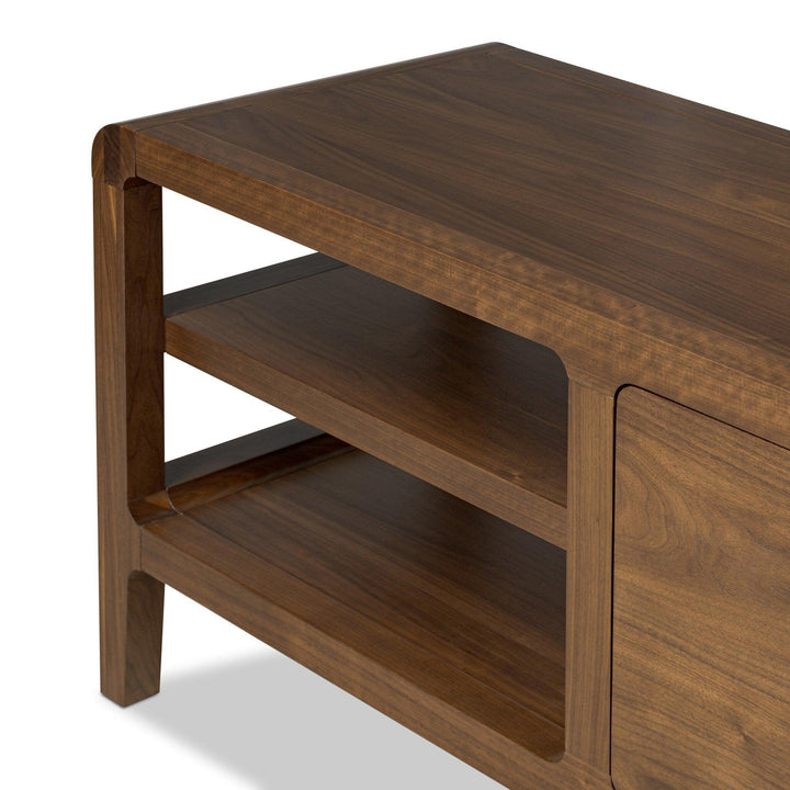 Hawkes Media Console - AmericanHomeFurniture