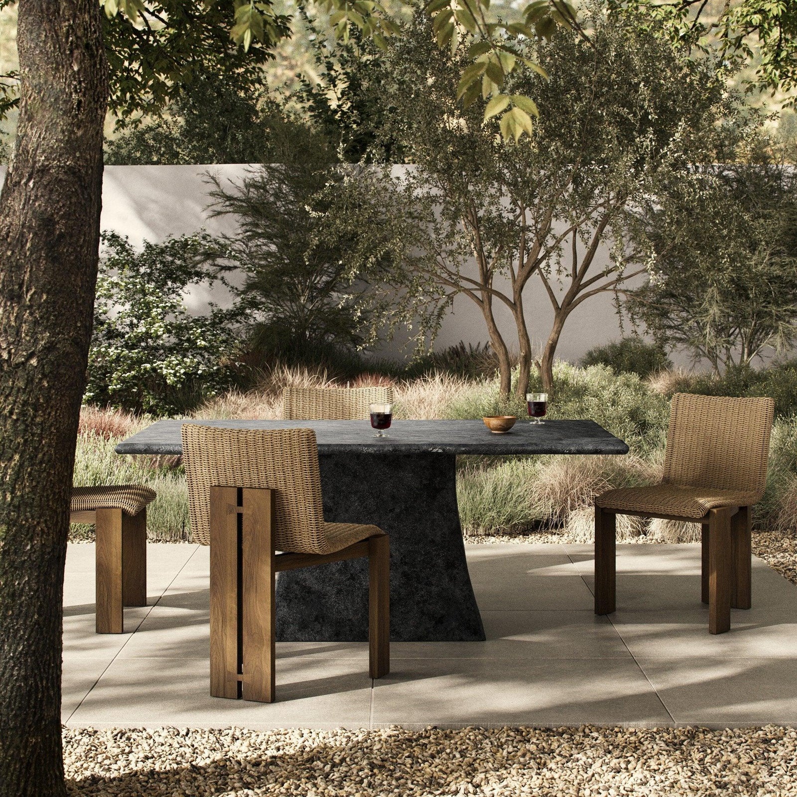Four Hands - Bala Outdoor Dining Table-72" - 248025-001 | American Home Furniture
