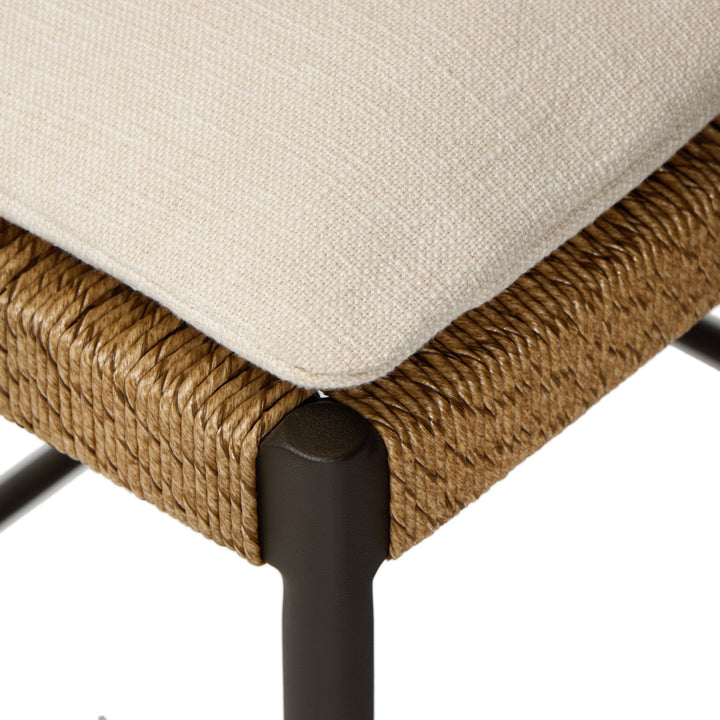 Four Hands - Miller Outdoor Woven Stool - 248031-002 | American Home Furniture