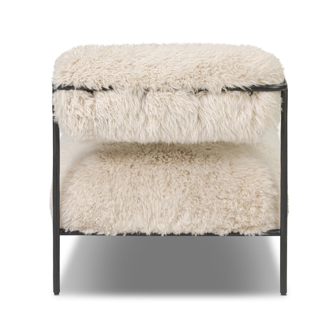 Champagne Mongolian Fur