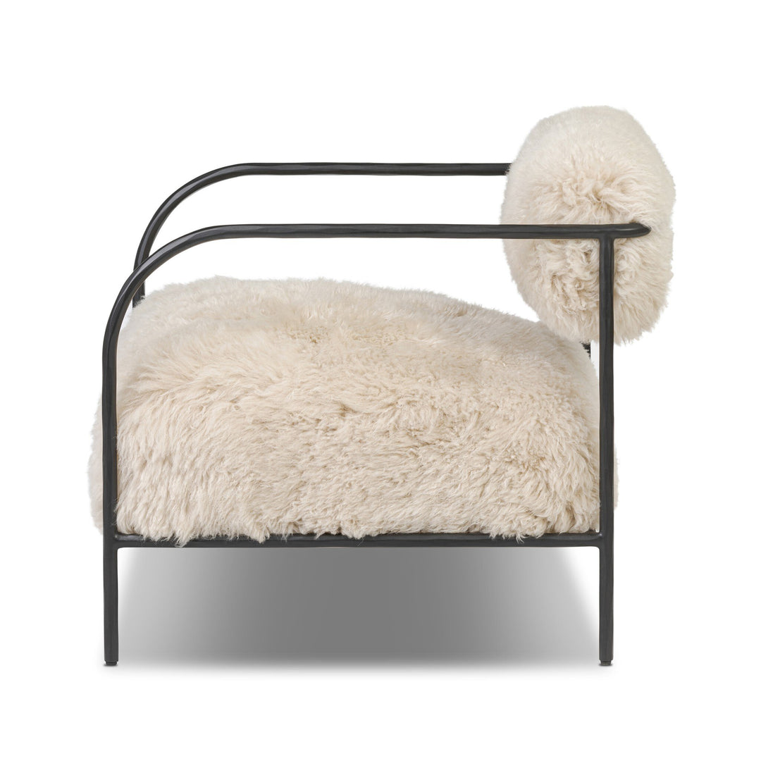 Champagne Mongolian Fur
