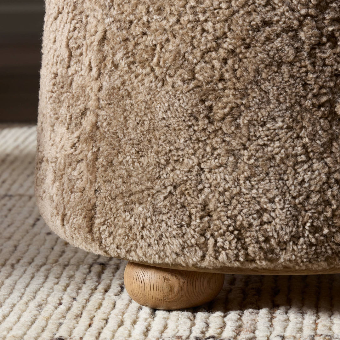 Taupe Shearling