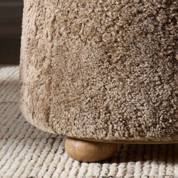 Taupe Shearling