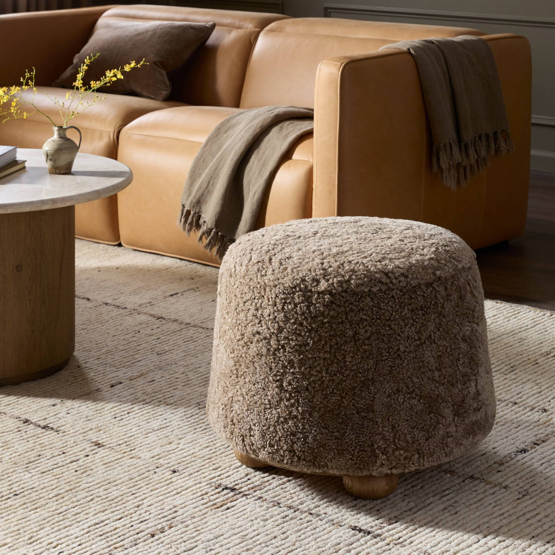 Taupe Shearling