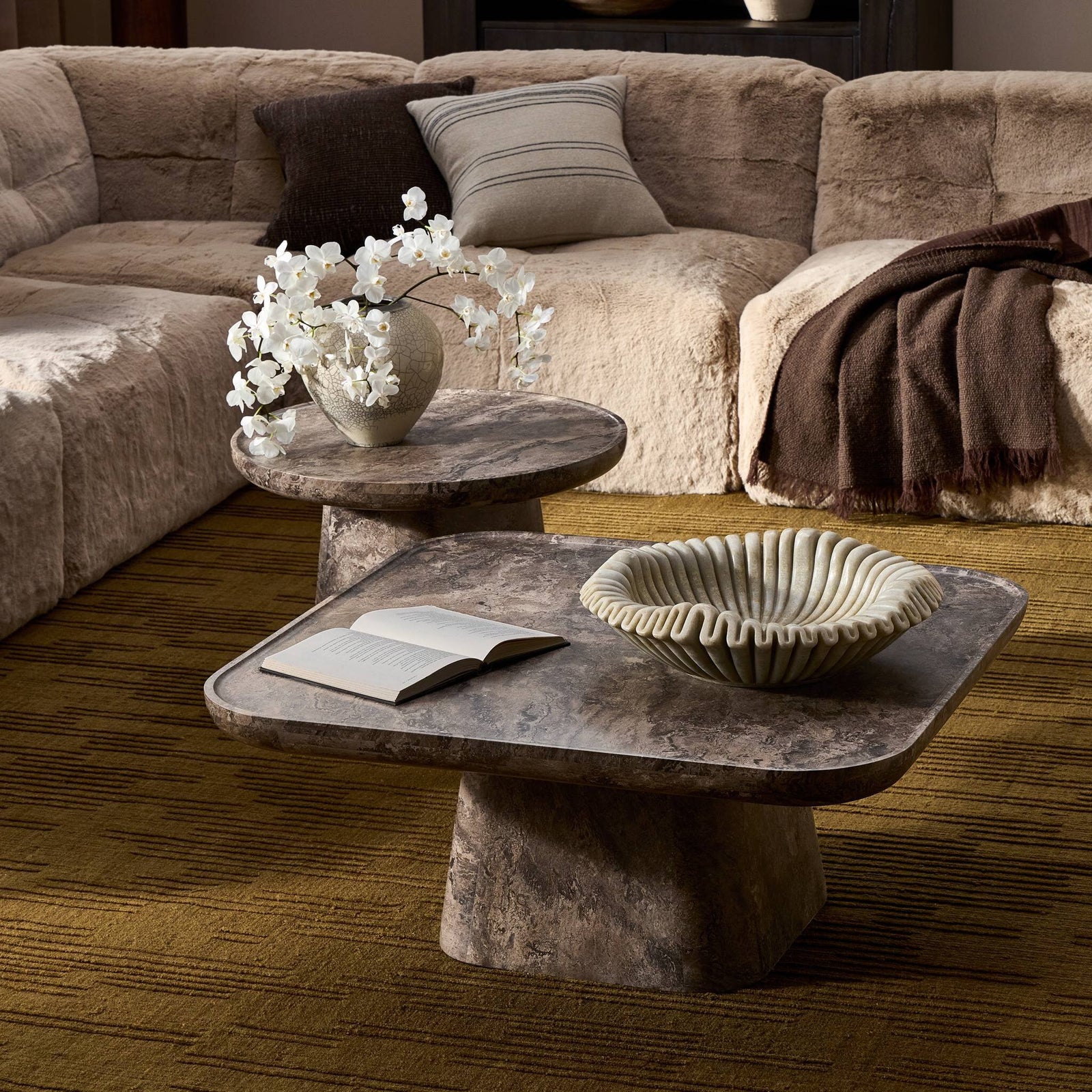 Four Hands - Zane Coffee Table Set - 248347-001 | American Home Furniture