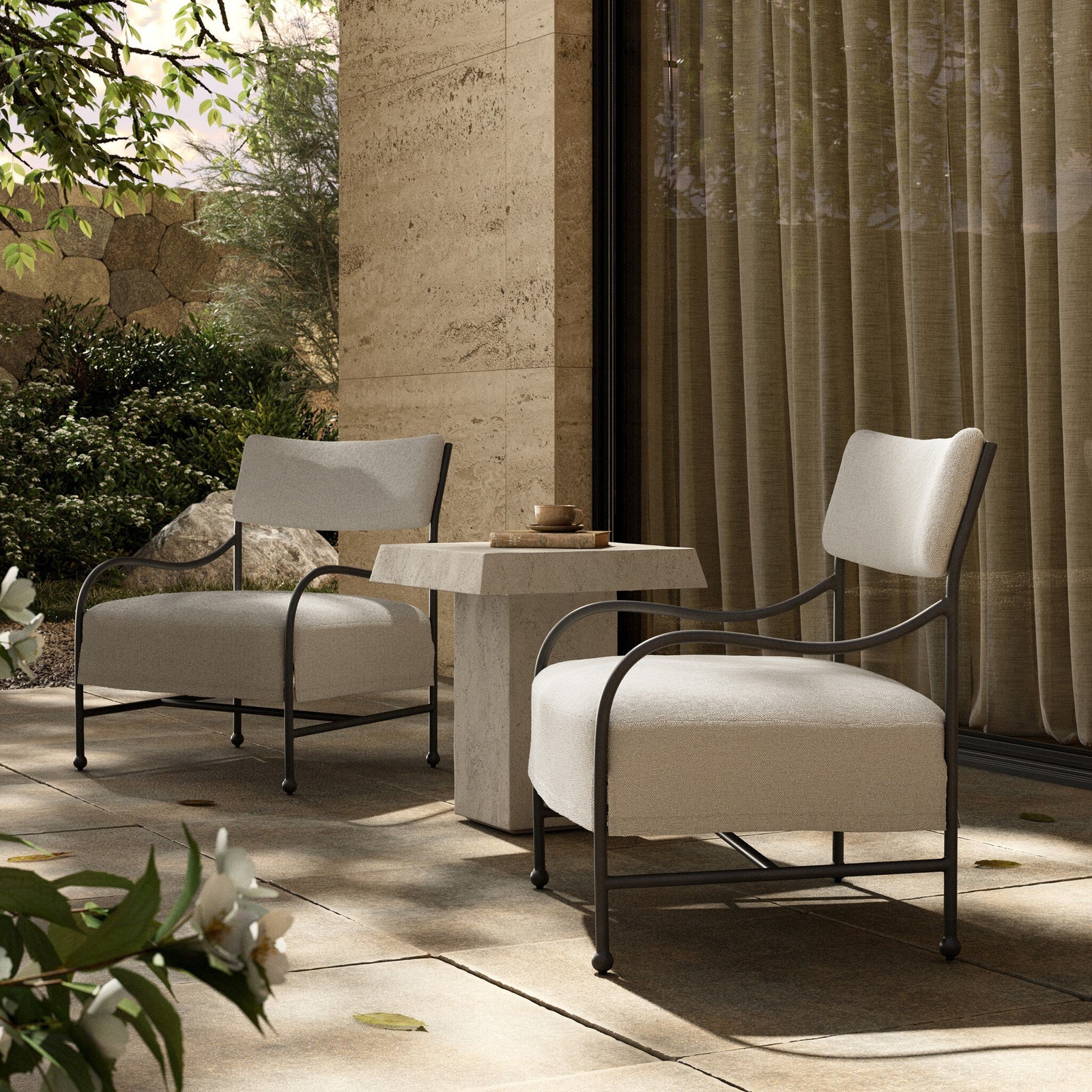 Four Hands - Nevin Outdoor Chair - 248656-001 | American Home Furniture