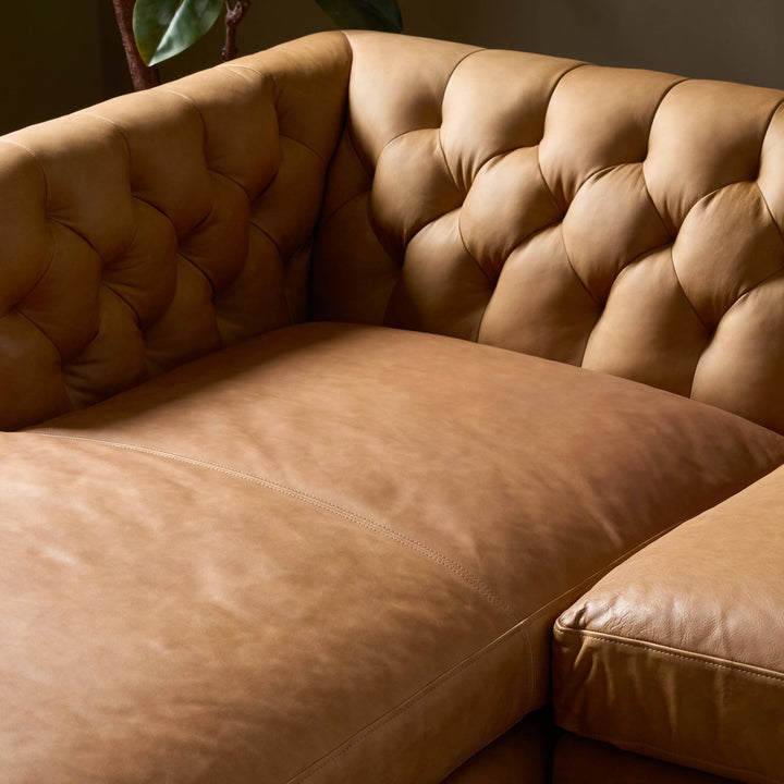 Four Hands - Thurston Rounded Leg 2 pc Sectional w LAF Chaise - 248666-001 | American Home Furniture