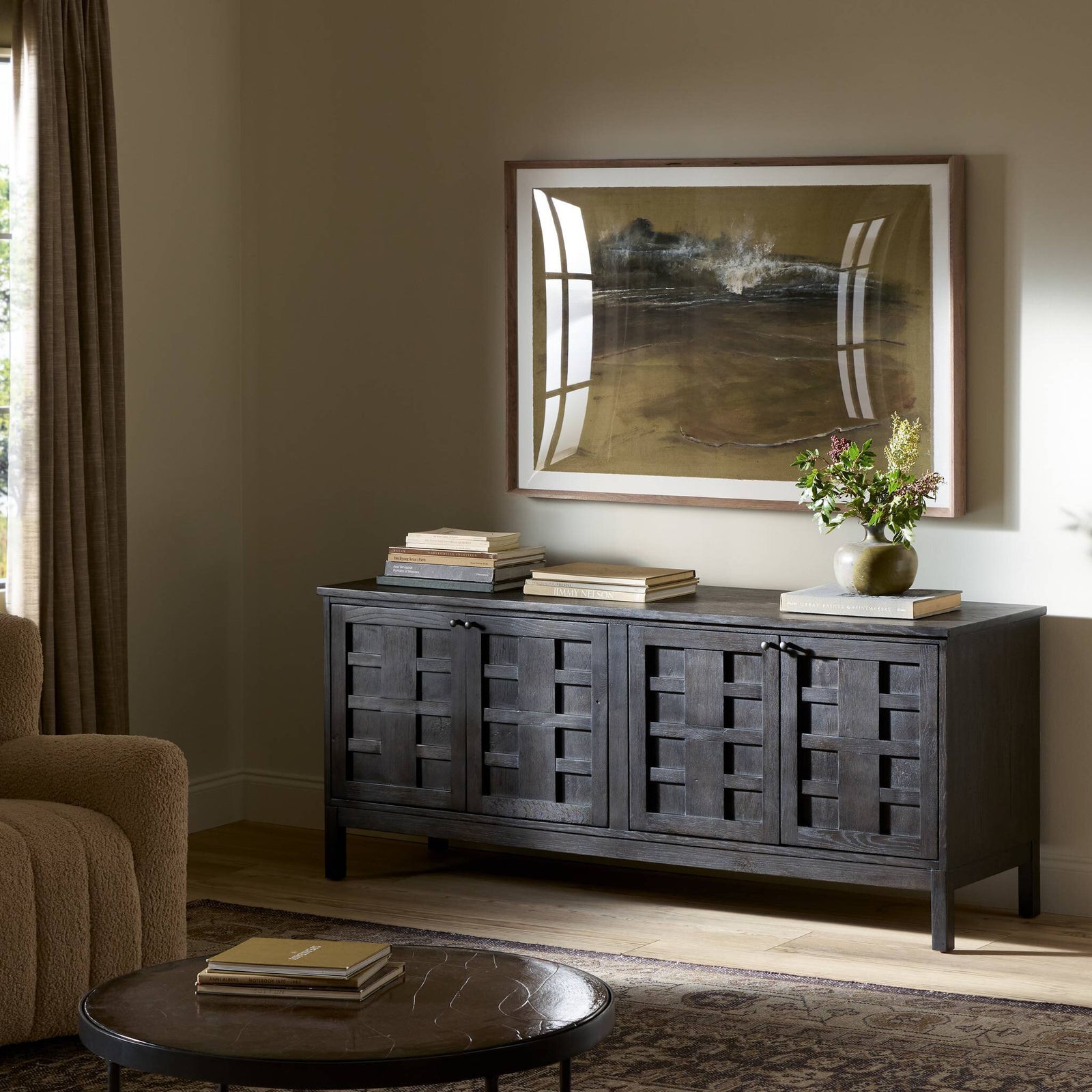 Four Hands - Alessio Media Console - 248833-002 | American Home Furniture