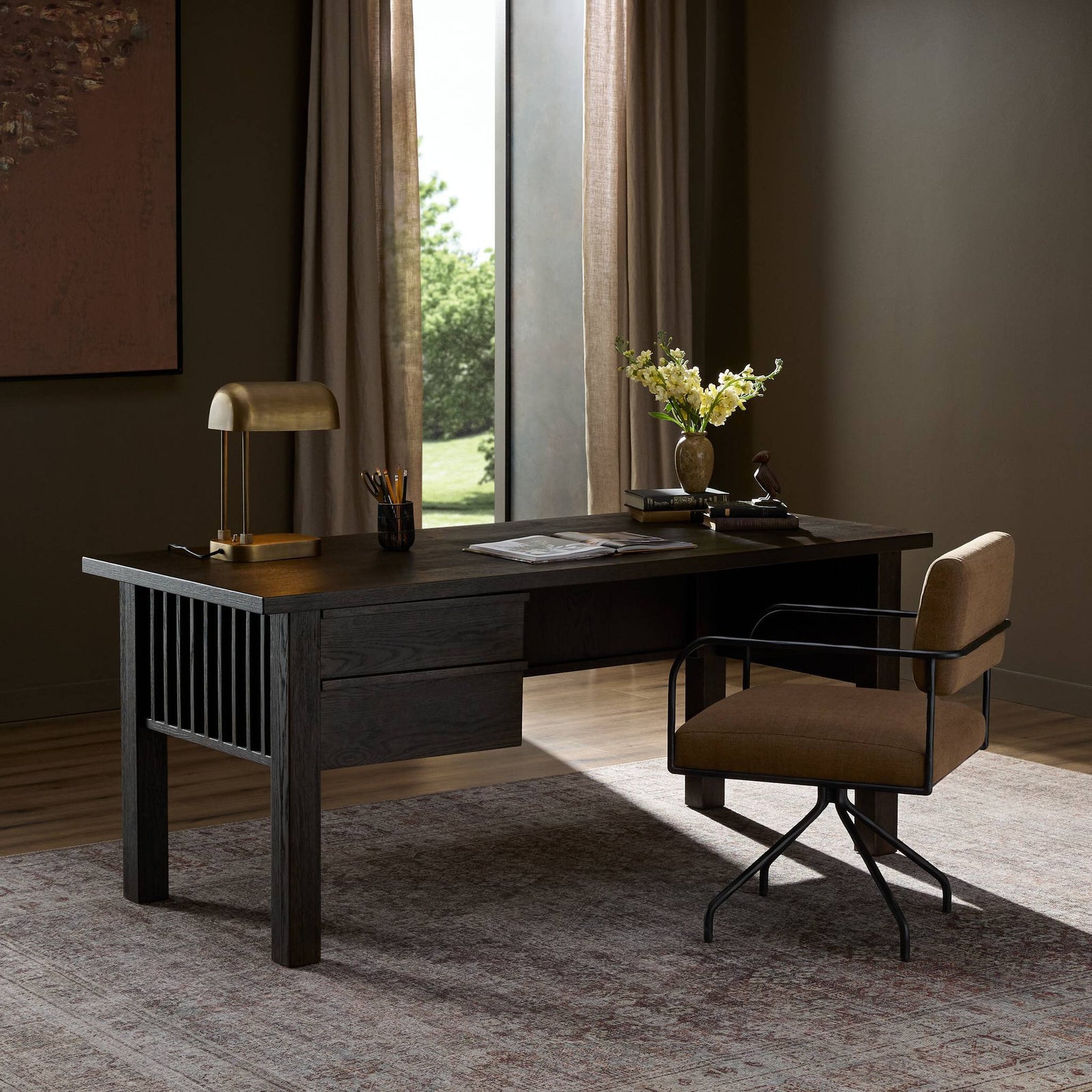 Four Hands - Carlton Desk - 248834-002 | American Home Furniture