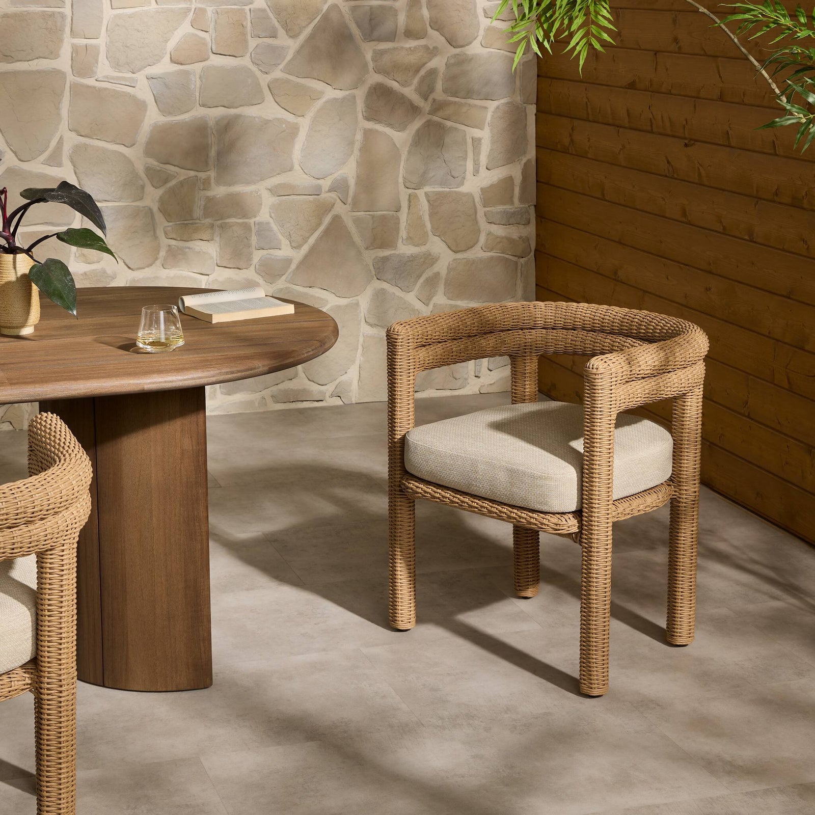 Four Hands - Tacova Outdoor Dining Chair - 248902-001 | American Home Furniture