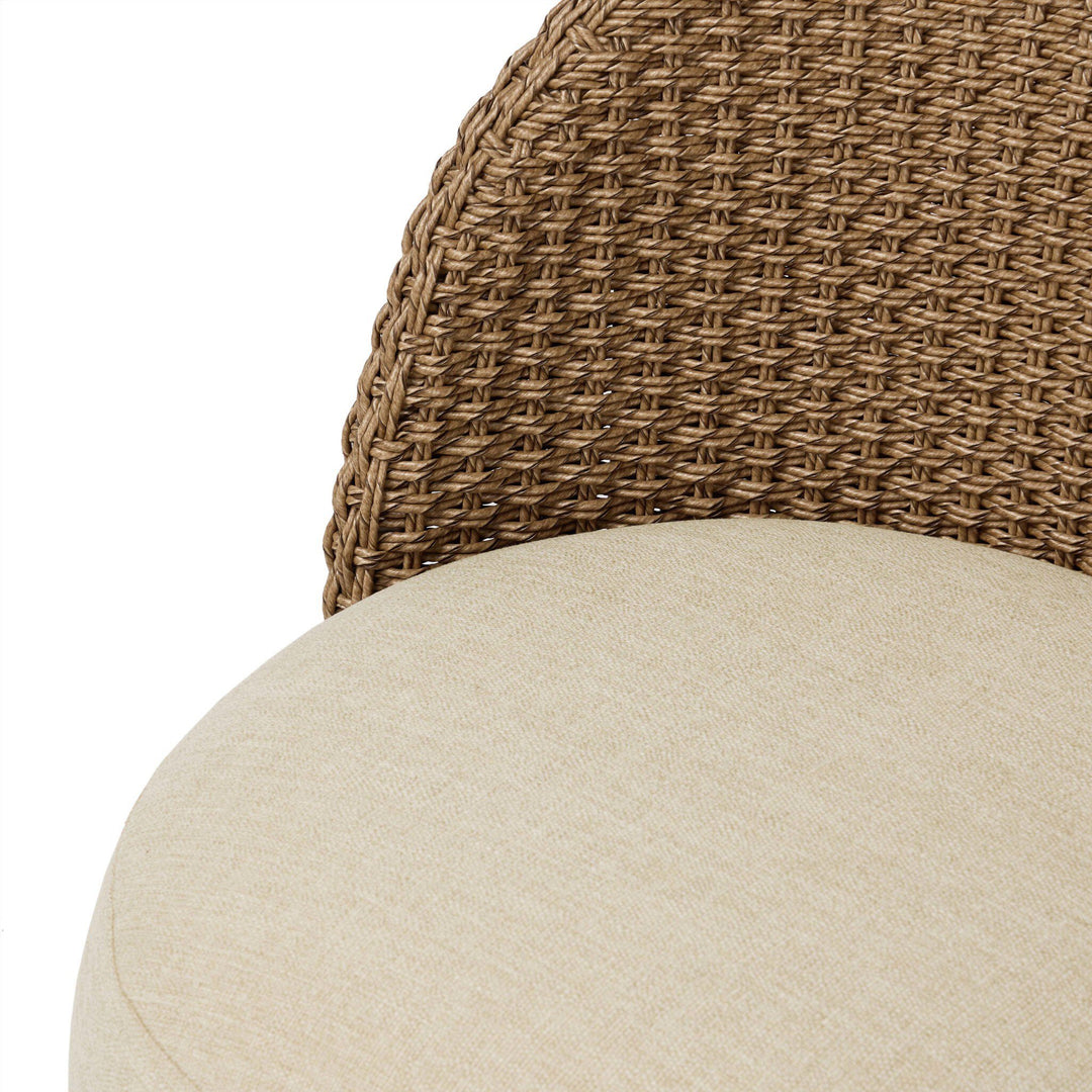 Four Hands - Quaid Outdoor Woven Dining Chair - 248905-001 | American Home Furniture