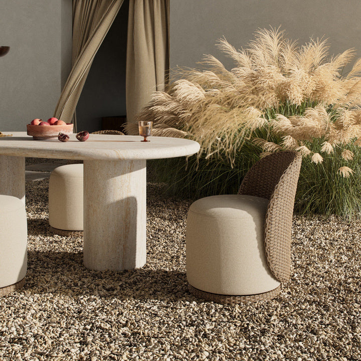 Four Hands - Quaid Outdoor Woven Dining Chair - 248905-001 | American Home Furniture