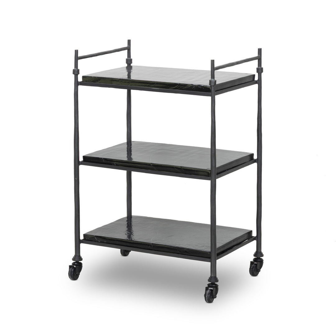 Four Hands - Teagan Bar Cart - 248922-001 | American Home Furniture