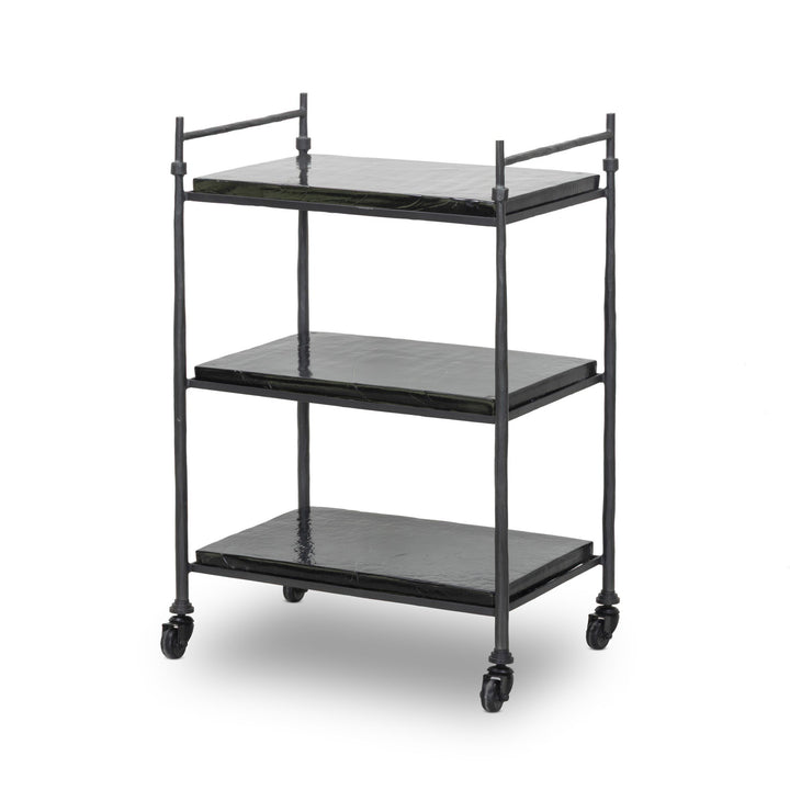 Four Hands - Teagan Bar Cart - 248922-001 | American Home Furniture