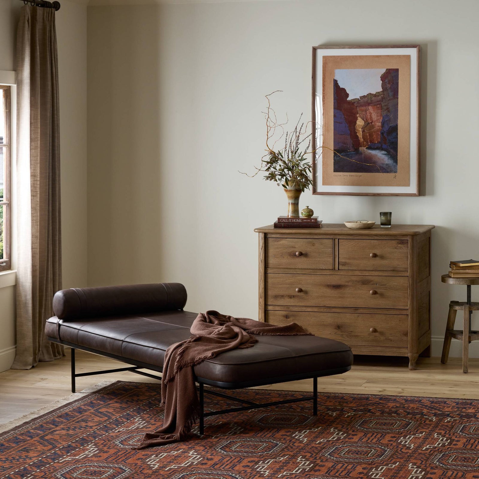 Four Hands - Rakesh Chaise - 248941-002 | American Home Furniture