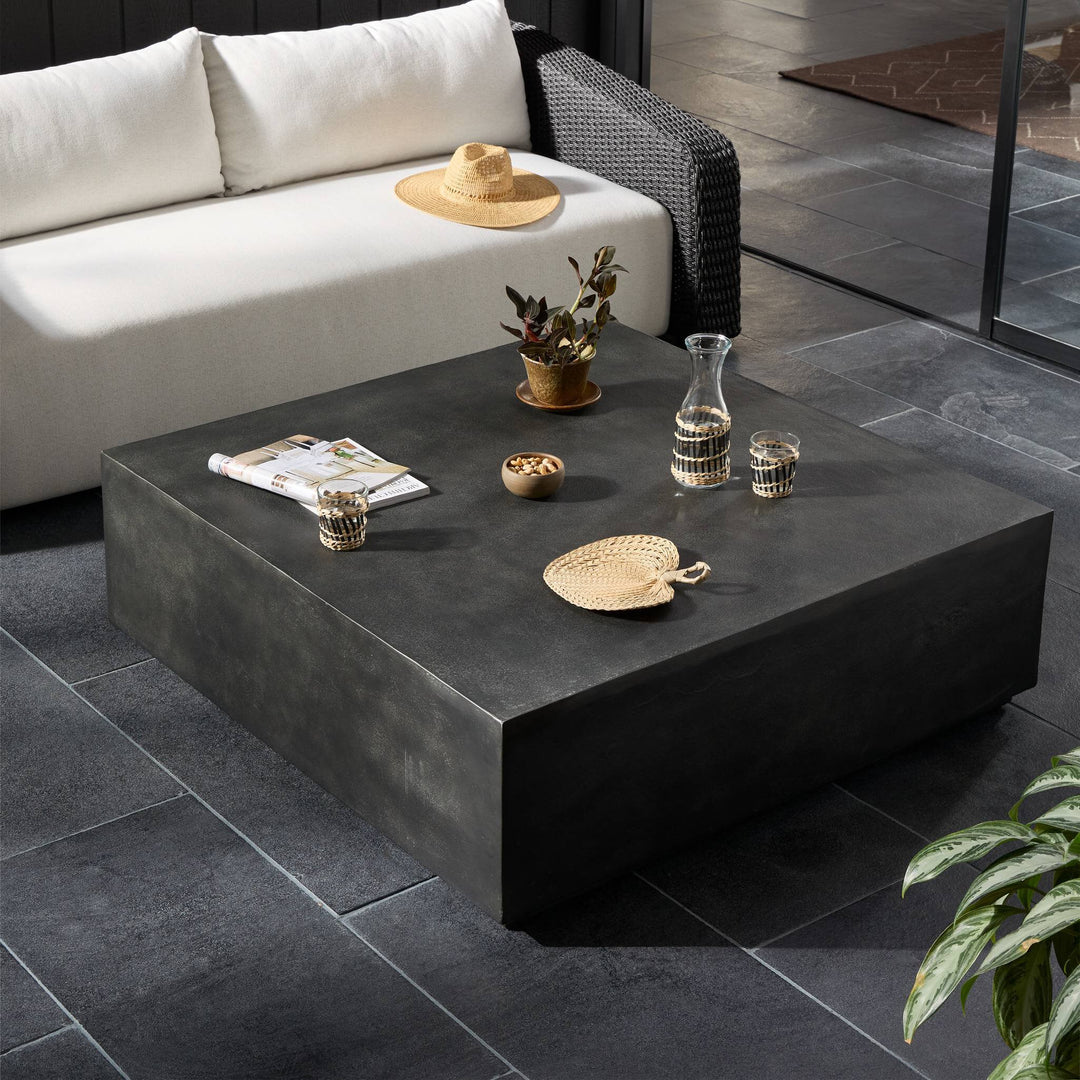 Four Hands - Graso Outdoor Square Coffee Table - 248953-001 | American Home Furniture