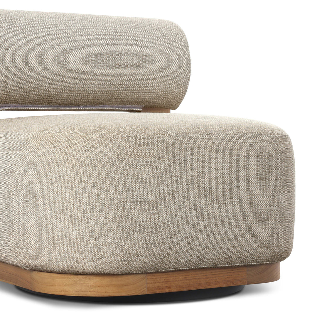 Four Hands - Malta Outdoor Swivel Chair - 248976-001 | American Home Furniture