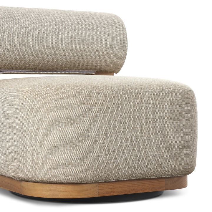 Four Hands - Malta Outdoor Swivel Chair - 248976-001 | American Home Furniture
