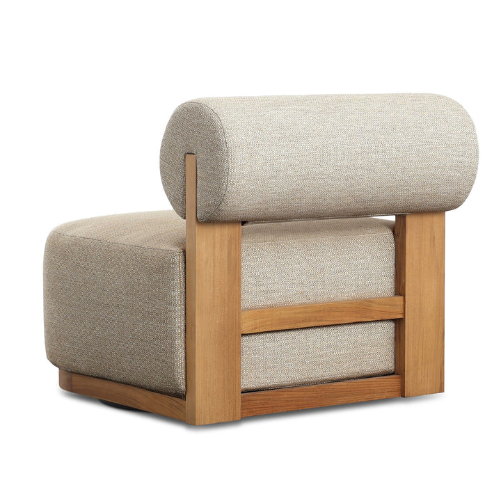 Four Hands - Malta Outdoor Swivel Chair - 248976-001 | American Home Furniture