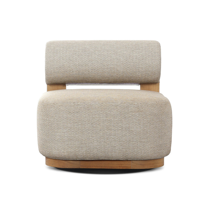 Four Hands - Malta Outdoor Swivel Chair - 248976-001 | American Home Furniture