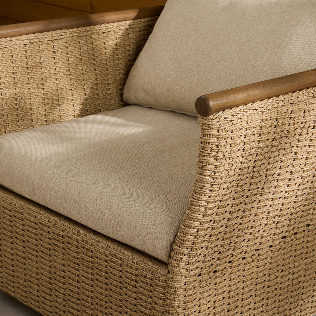 Four Hands - Elmira Outdoor Swivel Chair - 248977-001 | American Home Furniture