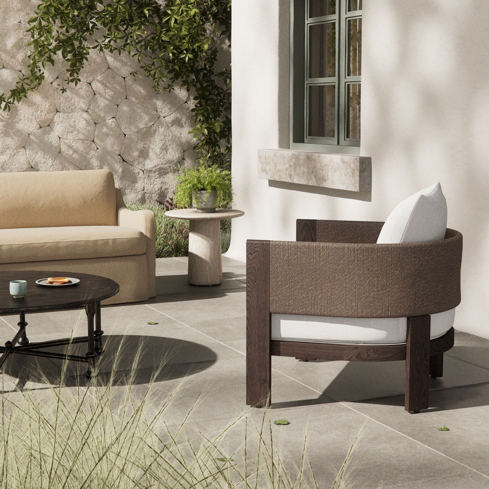 Four Hands - Delancy Outdoor Chair - 249041-005 | American Home Furniture
