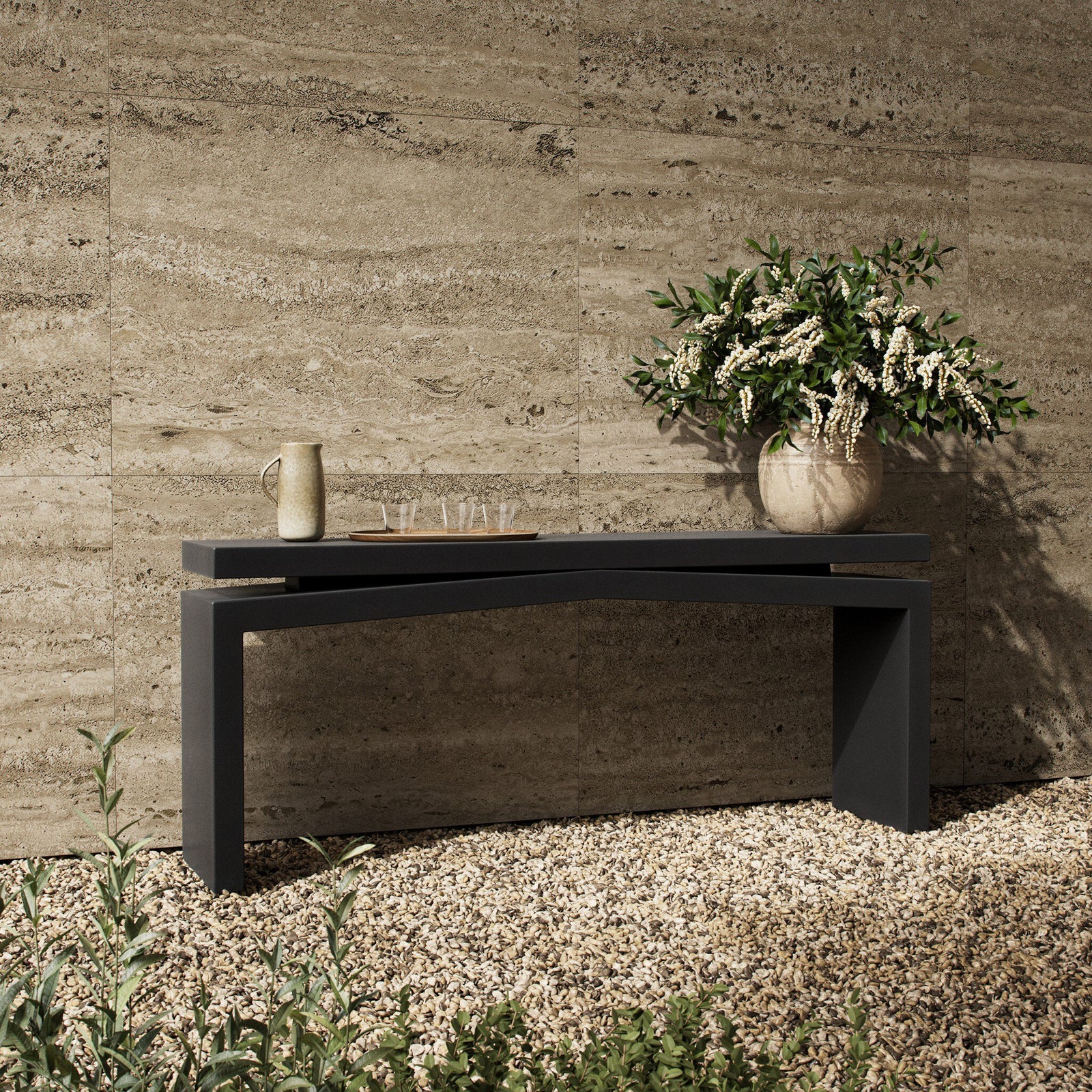 Four Hands - Matthes Outdoor Console Table - 249055-002 | American Home Furniture