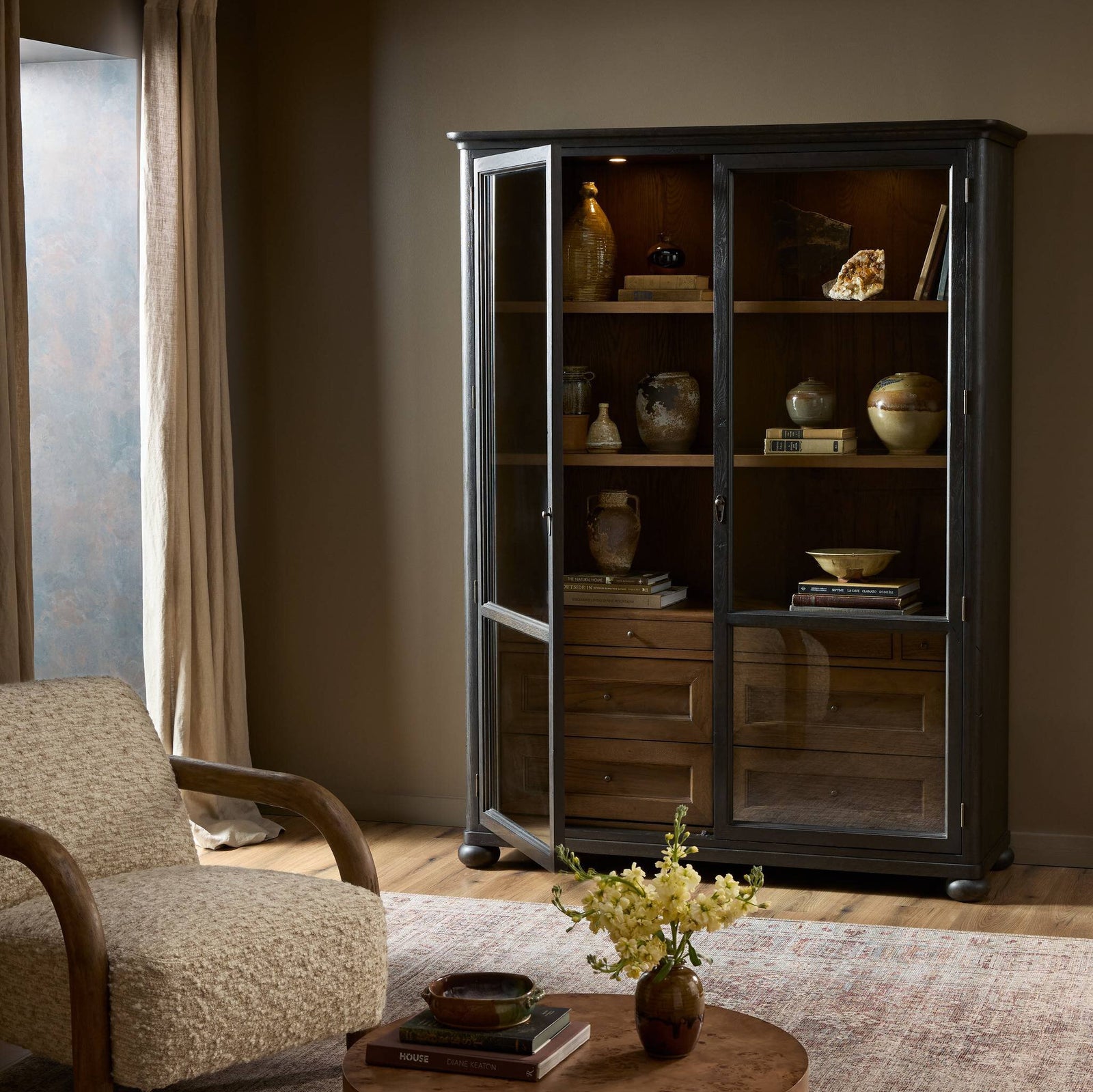 Four Hands - Sussex Wide Cabinet - 249119-001 | American Home Furniture