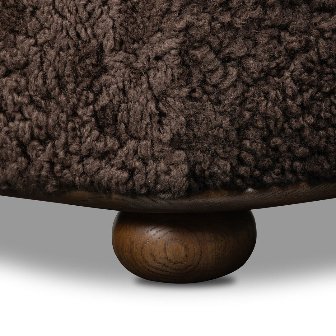 Four Hands - Bilbury Oval Ottoman - 249203-006 | American Home Furniture