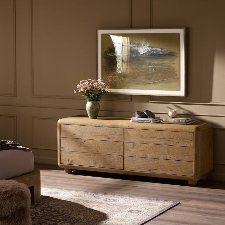 Four Hands - Sheldon 6 Drawer Dresser - 249213-001 | American Home Furniture