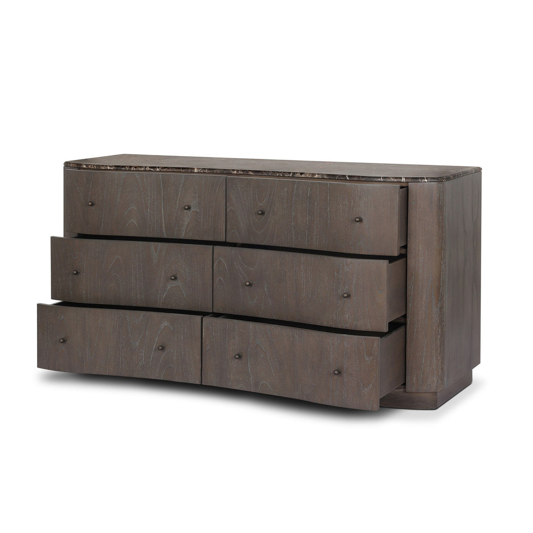 Four Hands - Boa 6 Drawer Dresser - 249215-002 | American Home Furniture