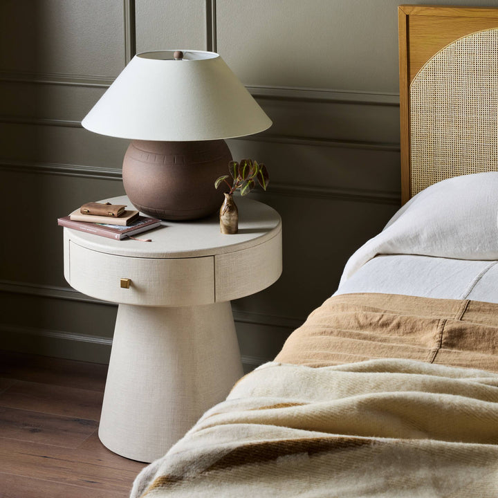 Ivory Painted Linen