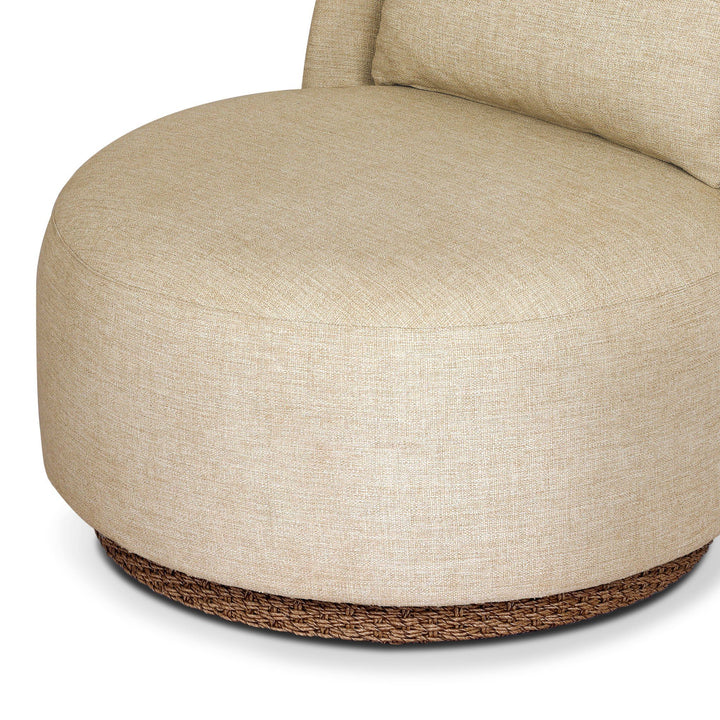 Four Hands - Quaid Outdoor Upholstered Swivel Chair - 249234-001 | American Home Furniture