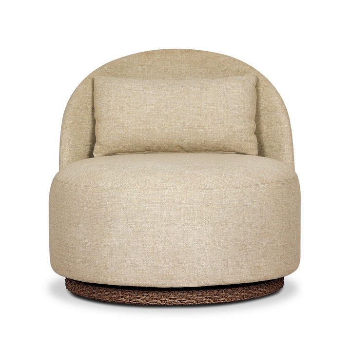 Four Hands - Quaid Outdoor Upholstered Swivel Chair - 249234-001 | American Home Furniture